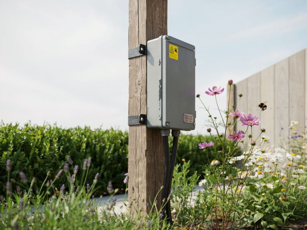 instalacja elektryczna na działce