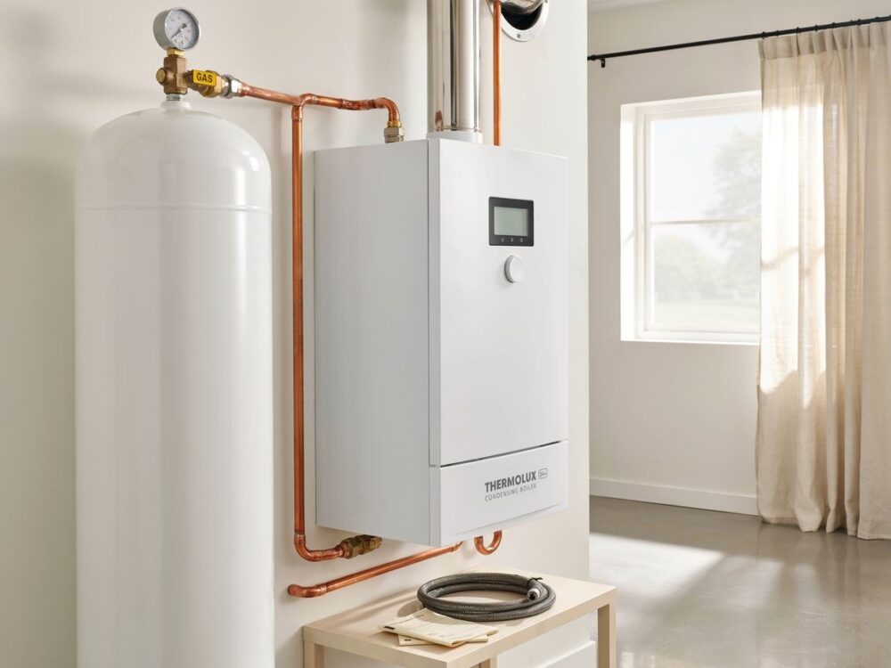 instalacja ogrzewania gazowego LPG