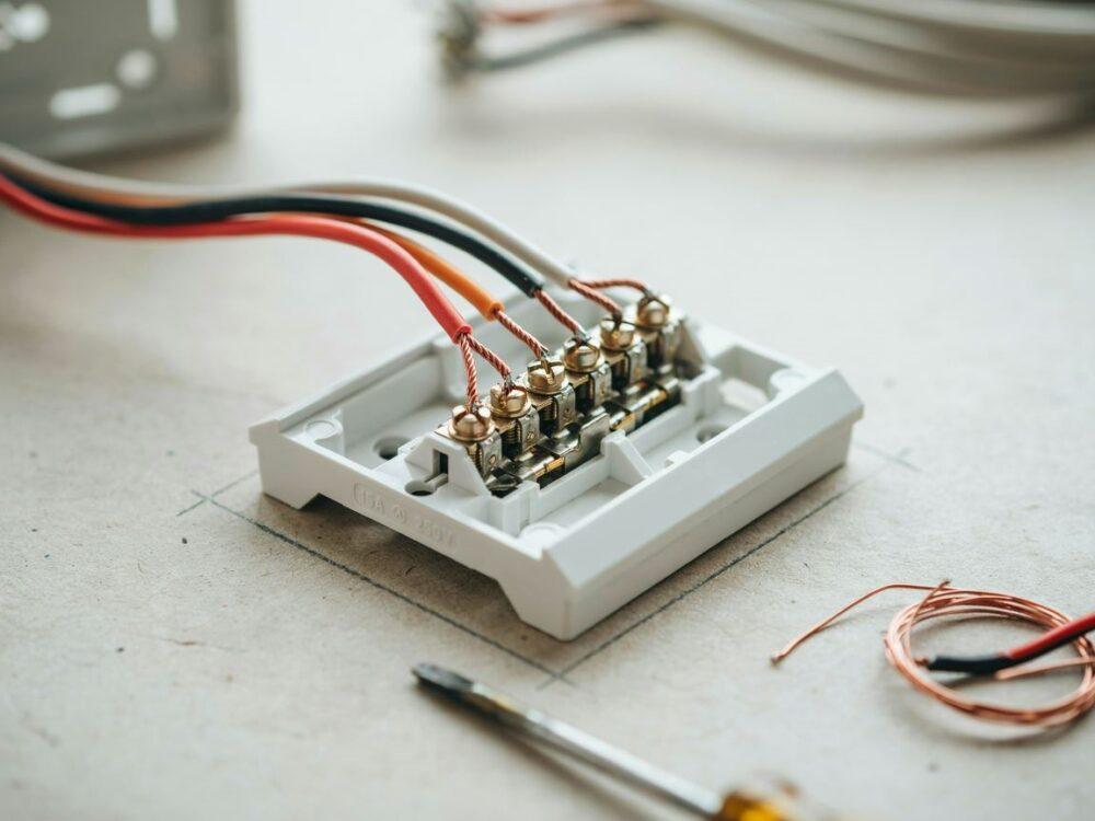 przełącznik schodowy na schemacie elektrycznym