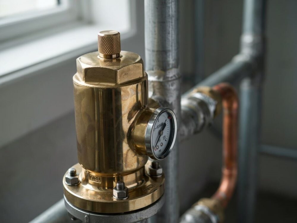 schemat działania zaworu bezpieczeństwa w instalacji